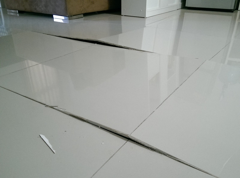 กระเบื่องร่อน ระเบิดและวิธีแก้ไข -Master Check