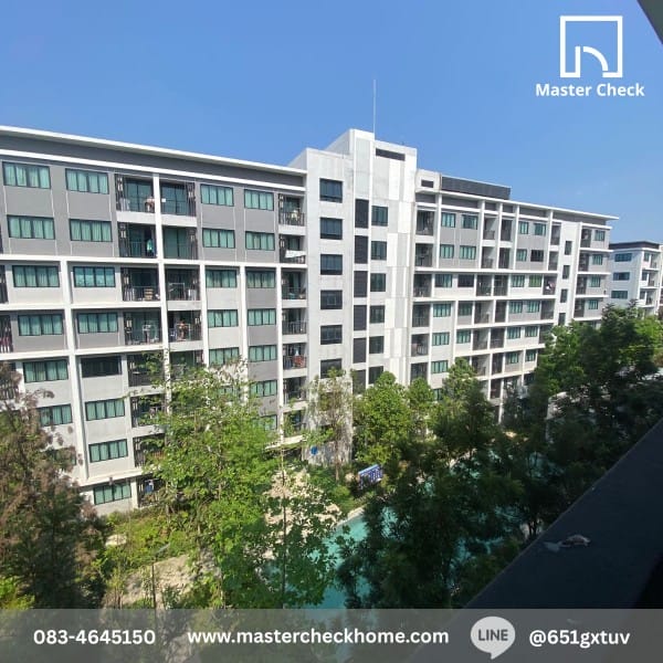 ตรวจรับคอนโดมิเนียม โครงการ G Condo (จี คอนโด) ศรีราชา