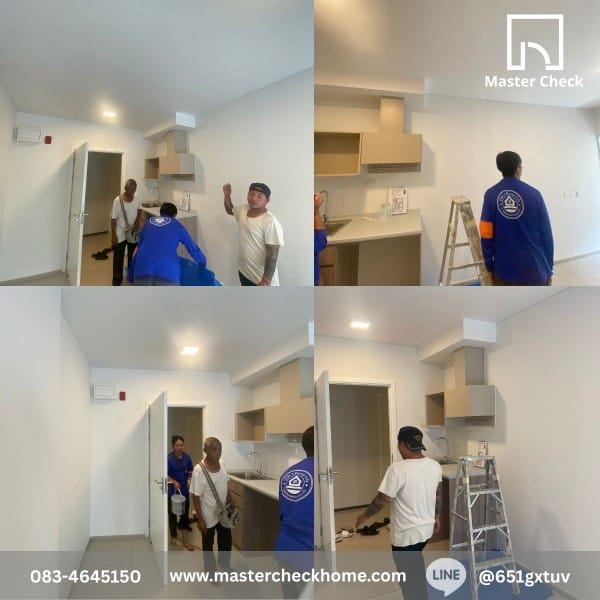 ตรวจคอนโด Plum Condo แจ้งวัฒนะ 3 ตรวจรับคอนโดมิเนียม โครงการ พลัมคอนโด (Plum Condo) แจ้งวัฒนะ ภาพรวมงานเรียบร้อยดี