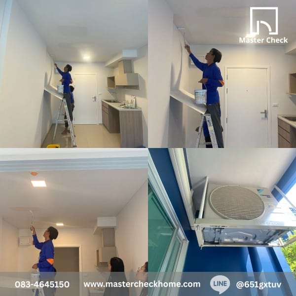 ตรวจคอนโด Plum Condo แจ้งวัฒนะ 1 ตรวจรับคอนโดมิเนียม โครงการ พลัมคอนโด (Plum Condo) แจ้งวัฒนะ ภาพรวมงานเรียบร้อยดี