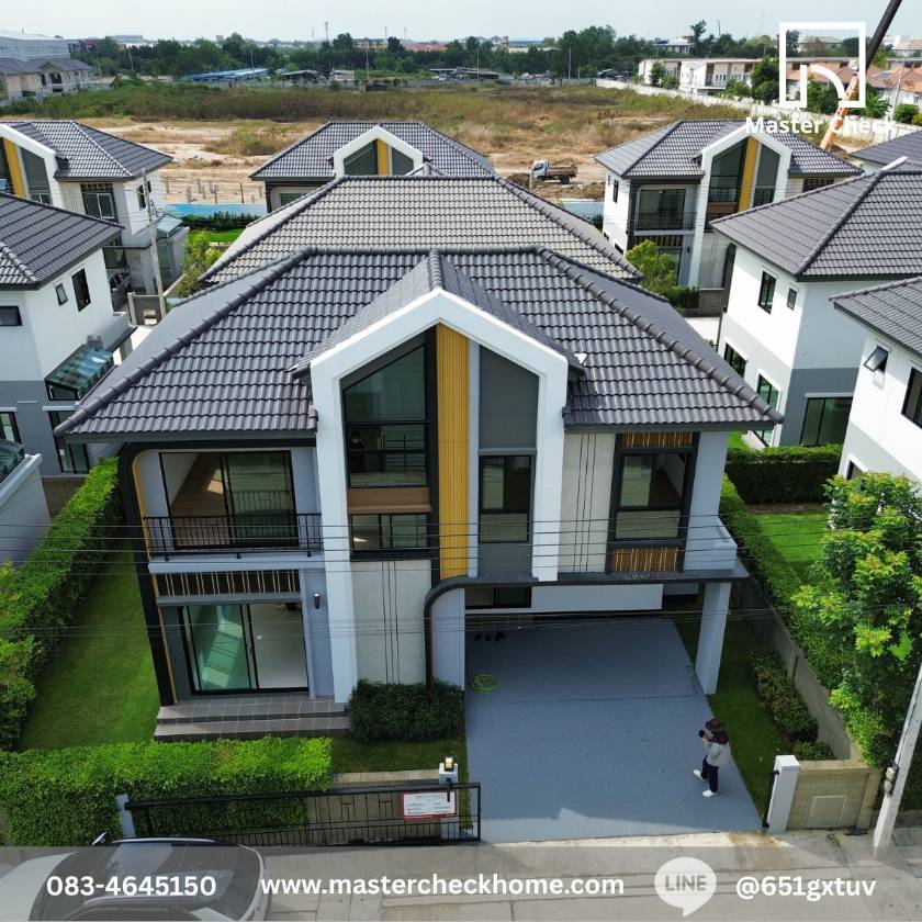 ตรวจรับบ้านแฝด 2 ชั้น โครงการ เพรสทีจ (Prestige) พระราม 2