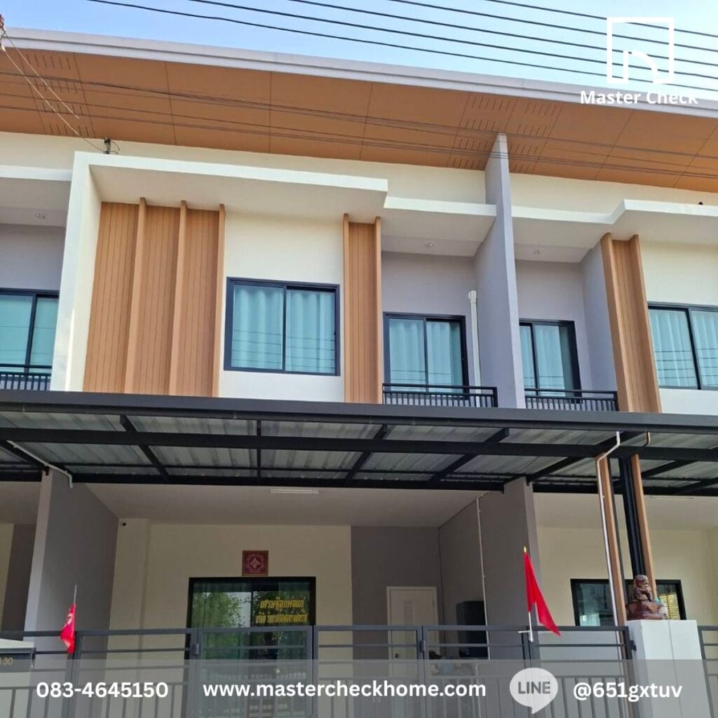 ตรวจรับบ้าน โครงการ เดอะ แกรนด์ พาโน (The Grand Pano) ทำเลศรีราชา-บ่อวิน