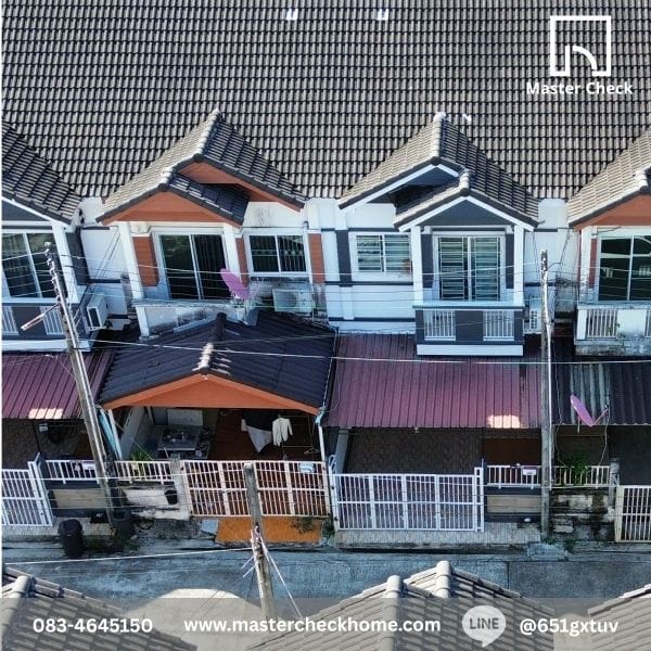 ตรวจทาวน์โฮม โครงการบ้านฉางเพลส ระยอง 6 ตรวจทาวน์โฮม 2 ชั้น โครงการ บ้านฉางเพลส (Banchang Place)