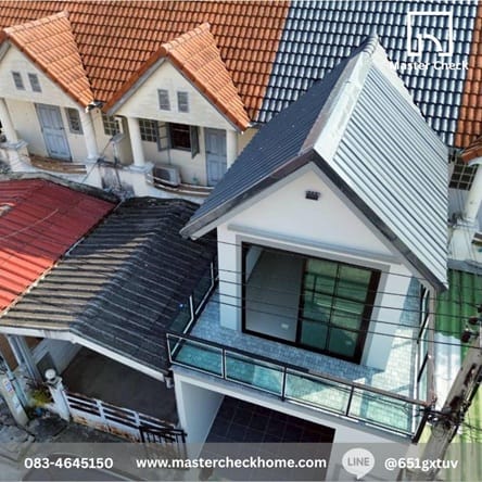 ตรวจสภาพทาวน์โฮมมือสอง รีโนเวทใหม่ ทำเลบางกรวย-ไทรน้อย จังหวัดนนทบุรี